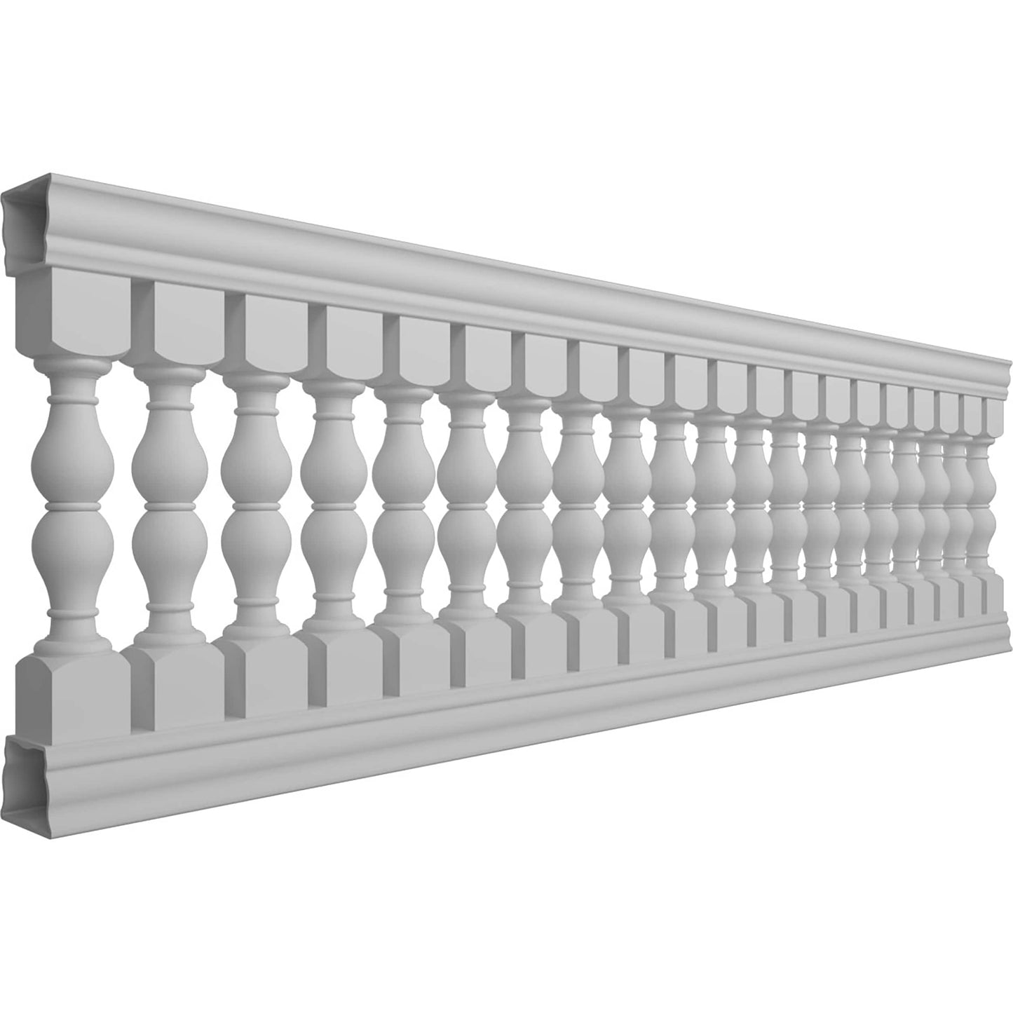 Ekena Millwork FiberThane Avalon Fiberglass Deck Rail Kit