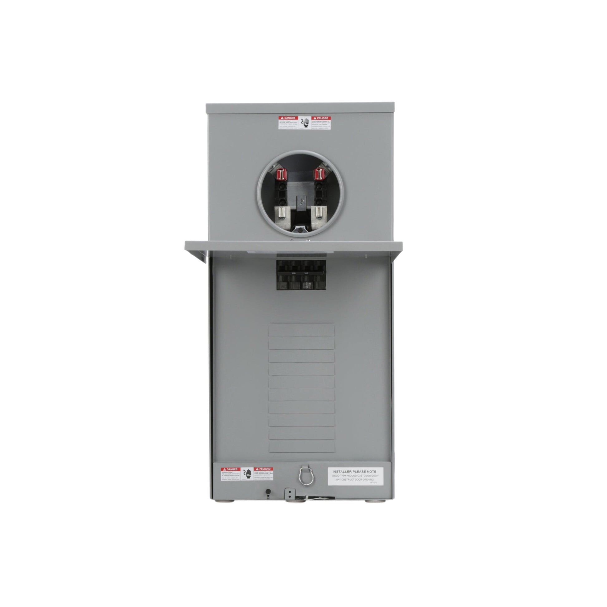 Siemens Siemens 200-Amp 20-space load center - angle view