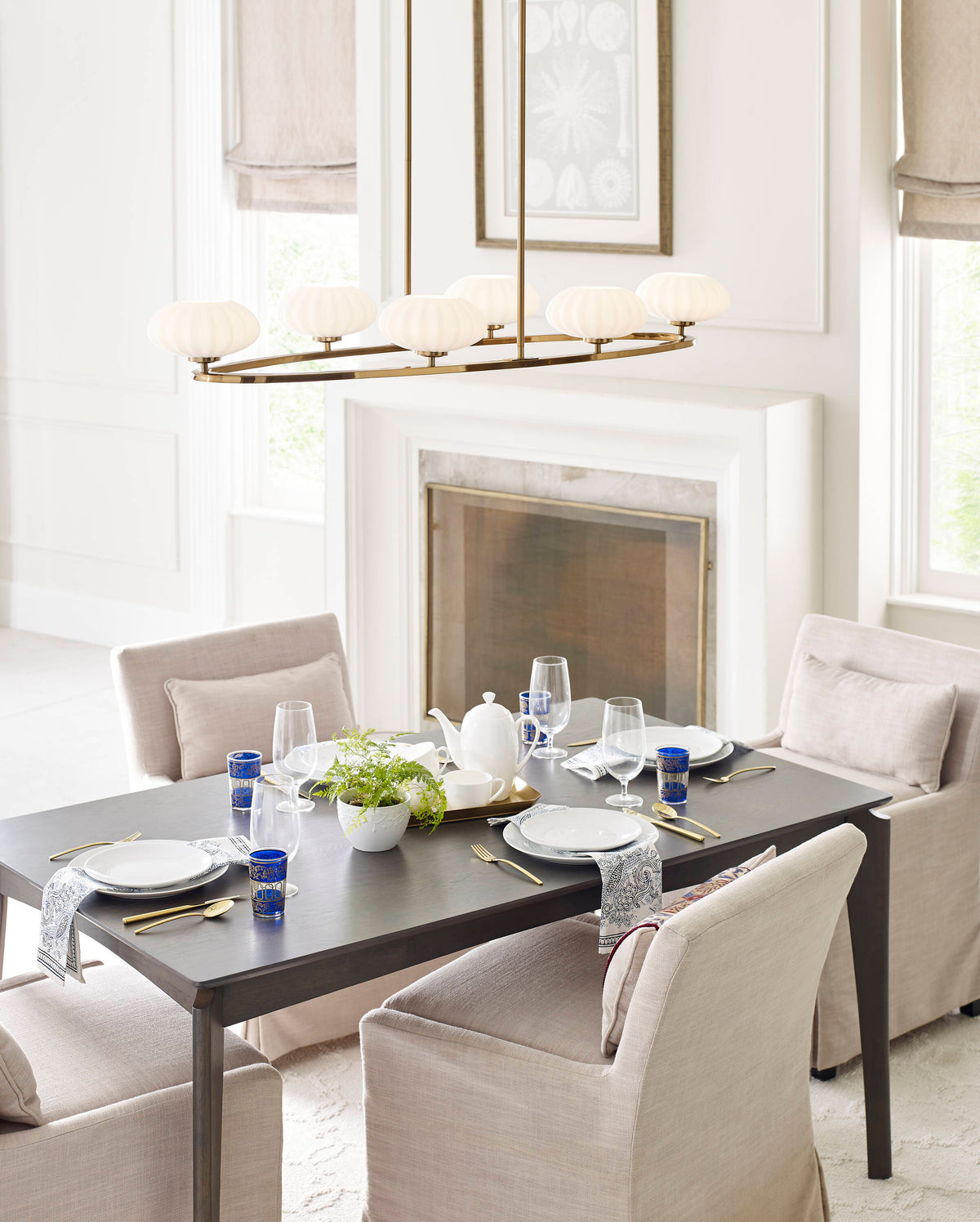 Kichler Pim 6-Light Gold Modern/Contemporary Chandelier