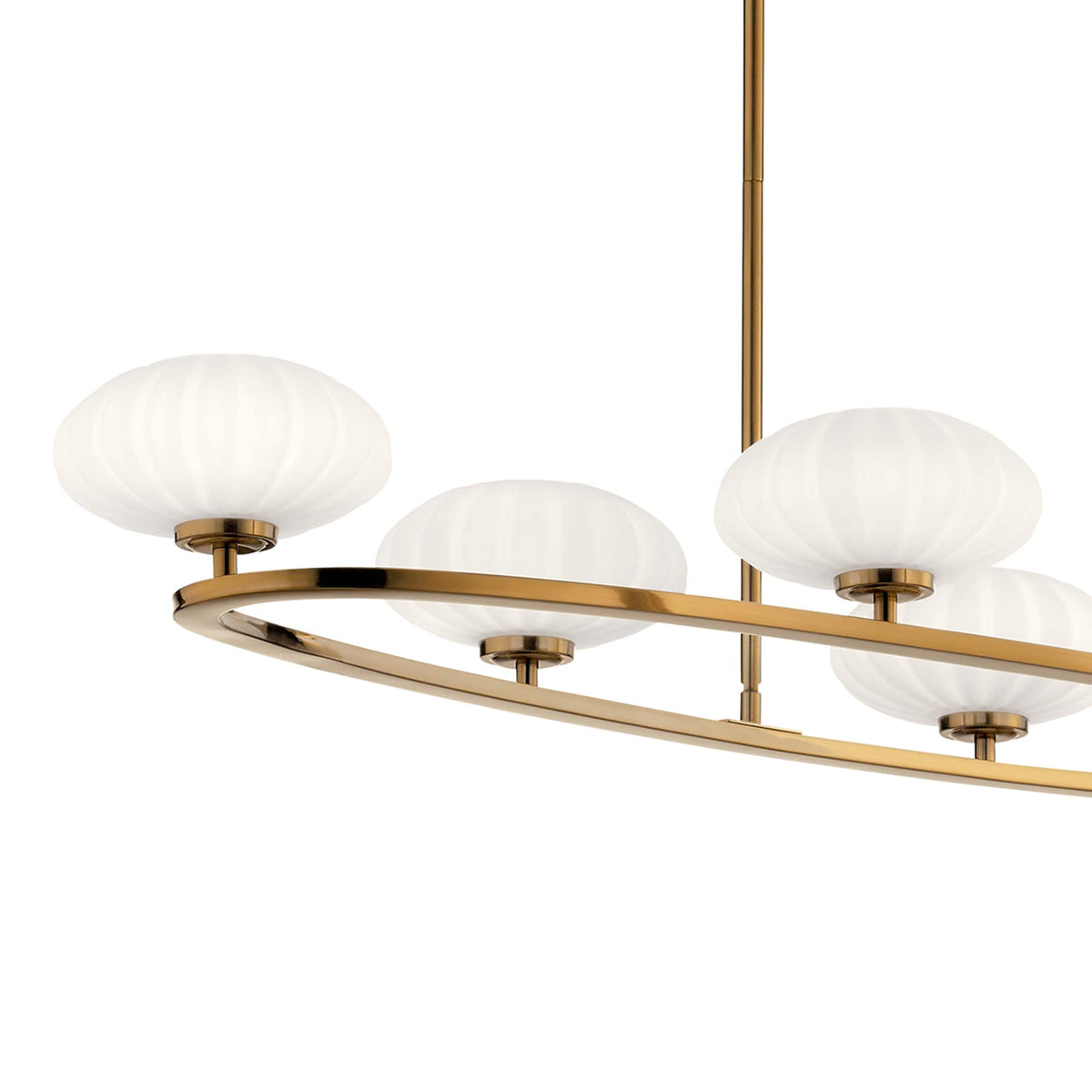 Kichler Pim 6-Light Gold Modern/Contemporary Chandelier