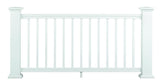 TimberTech Classic Composite Trademark 5.-ft L x 3.5-in W x 2.-in H White Composite Deck Rail