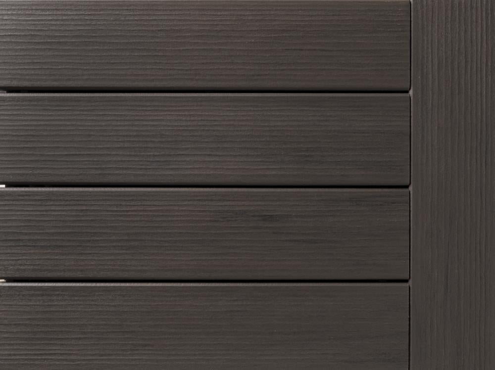 TimberTech Legacy 1-in x 12-in x 12-ft Composite Espresso Fascia Deck Board (Actual Size: 0.5-in x 12-in)