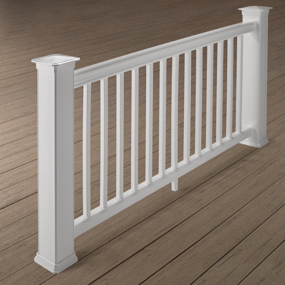 TimberTech 5-in x 5-in White Composite Deck Post Skirt