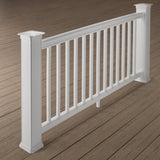 TimberTech 5-in x 5-in White Composite Deck Post Skirt