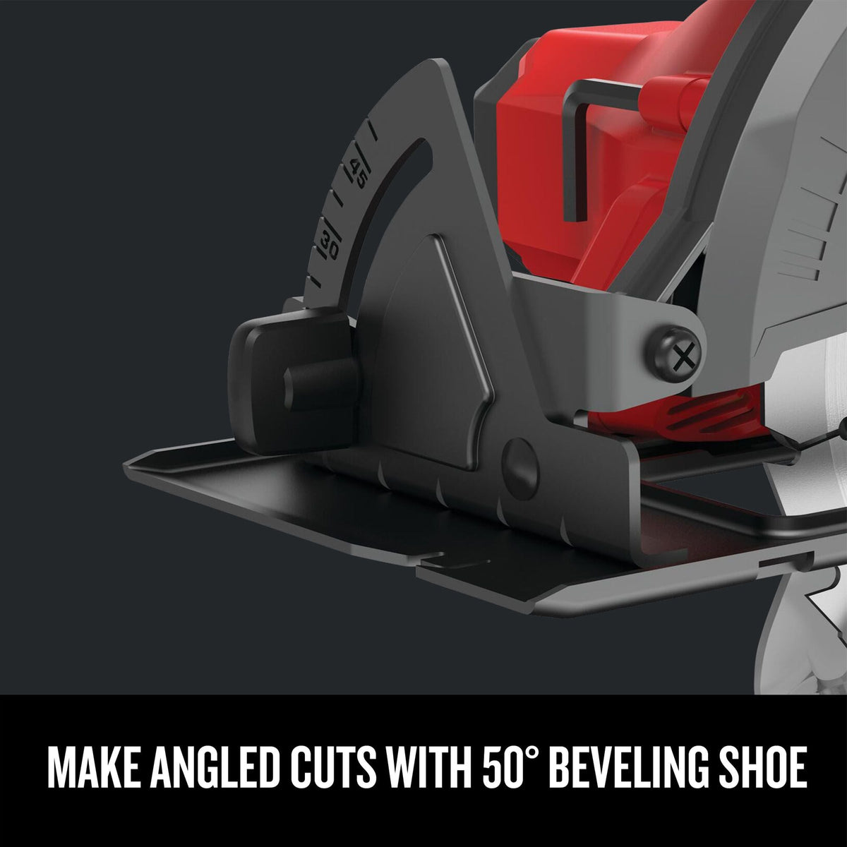 CRAFTSMAN V20 20-Volt Max 6-1/2-in Cordless Circular Saw with Brake and Metal Shoe, Tool Only