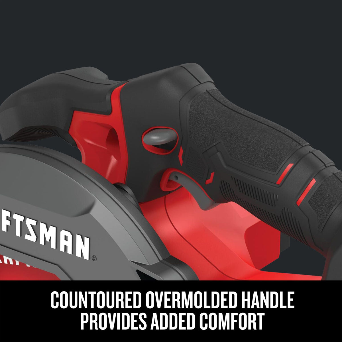 CRAFTSMAN V20 20-Volt Max 6-1/2-in Cordless Circular Saw with Brake and Metal Shoe, Tool Only