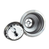 Keeney 3.5-in Kitchen Sink Strainer, Stainless Steel, Rust-Resistant, Basket Included
