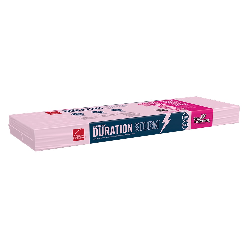 Owens Corning TruDefinition Duration STORM Architectural Roof Shingles, Onyx Black, 32.8-sq ft per Bundle