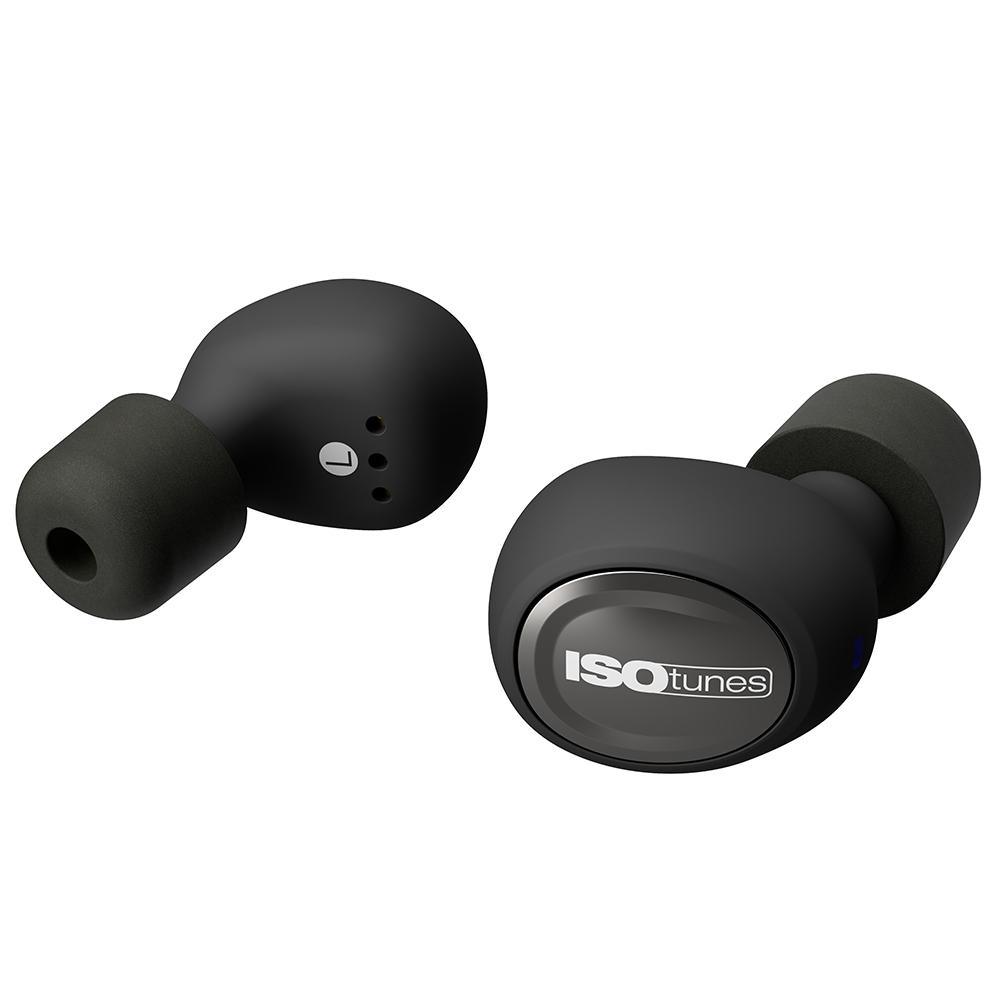 FREE Noise Reducing Bluetooth Safety Earbuds 22 NRR, 21-Hour Plus Battery OSHA Compliant Work Headphones in Black - Super Arbor