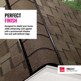 Owens Corning ProEdge Hip & Ridge Roof Shingles, Estate Gray, 33 Linear Ft per Bundle