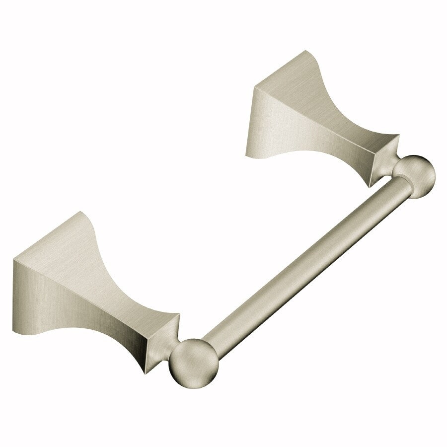 Moen Retreat Spot Resist Brushed Nickel Wall-Mount Pivot Toilet Paper Holder