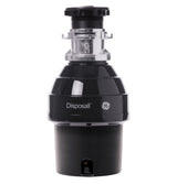 GE 3/4 HP Batch Feed Garbage Disposal, Noise Insulation, Non-Corded (GFB760N)