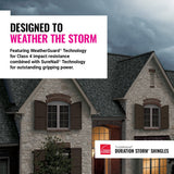 Owens Corning TruDefinition Duration STORM Architectural Roof Shingles, Onyx Black, 32.8-sq ft per Bundle