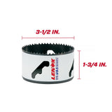 LENOX LNX 3-1/2-in Bi-Metal Non-Arbored Hole Saw, Speed Slot