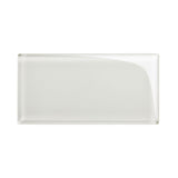 Giorbello (Sample) 3x6 Glass Subway Tiles Light Gray 3-in x 6-in Glossy Glass Brick Subway Wall Tile
