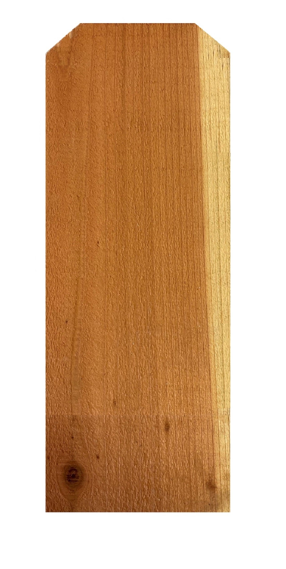 5/8-in x 5-1/2-in x 5-ft Redwood Dog Ear Fence Picket