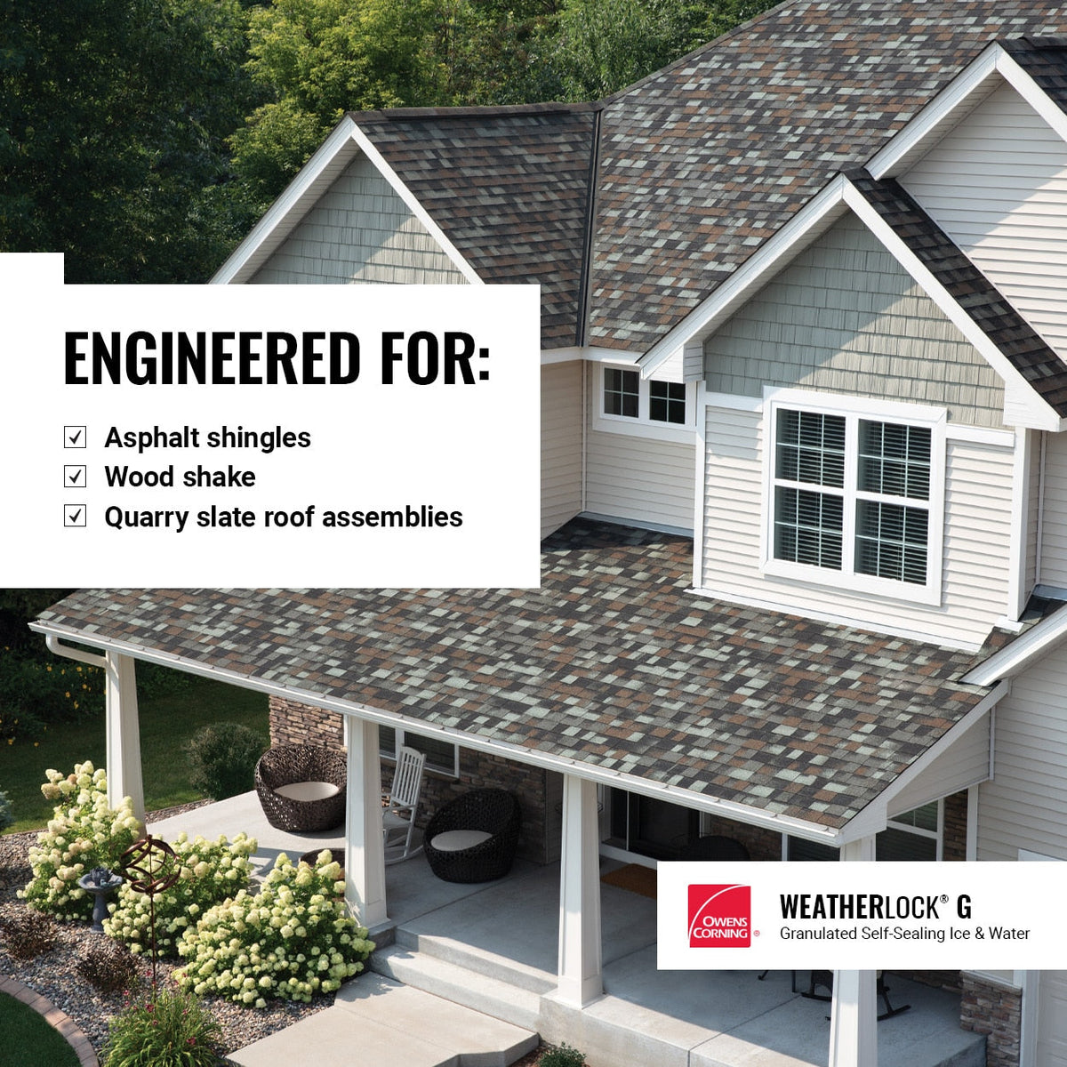 Owens Corning WeatherLock 36 in x 66.7 ft (200 sq ft) Polypropylene Roof Underlayment