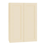 Home Decorators Collection Newport 24 in. W x 12 in. D x 36 in. H Assembled Plywood Wall Kitchen Cabinet in Blended Cream with Soft Close