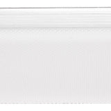 4 ft. 41-Watt White Integrated LED Low Profile Wraparound Flushmount - Super Arbor