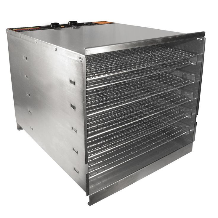 Pro 1000 Stainless Steel 10-Tray Food Dehydrator