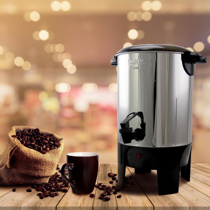 10-30 Cup Stainless-Steel Coffeemaker