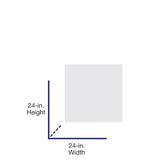 Armstrong Ceilings 2-ft x 2-ft Easy Elegance Black PVC Drop Ceiling Tile (1-Pack, 4-sq ft / Case)