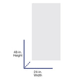Armstrong Ceilings 48-in x 24-in Impression 8-Pack White Textured 15/16-in Drop Acoustic Panel Ceiling Tiles