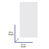 Armstrong Ceilings 4-ft x 2-ft Plain White Mineral Fiber Drop Ceiling Tile (8-Pack, 64-sq ft / Case)