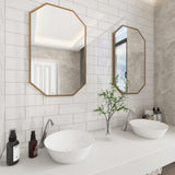 Giorbello (Sample) 4x12 glass subway tiles Agreeable Gray 4-in x 12-in Glossy Glass Brick Subway Wall Tile
