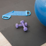 Stalwart 0.5-in W x 24-in L x 0.5-in T Interlocking Foam Gym Floor Tile (48-sq ft) (12-Pack)