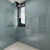 Giorbello Classic Premium Slate 6-in x 12-in Glossy Glass Subway Wall Tile (5-sq. ft/ Carton)