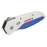 LENOX 3.625-in Stainless Steel Partial Serration Spring-Assist Pocket Knife