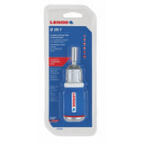 LENOX 7-Piece Stubby Ratcheting Multi-Bit Screwdriver Set, Magnetic 1-in Bit Holder