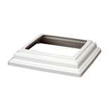 Trex 6-in x 6-in Classic White Composite Deck Post Base Trim