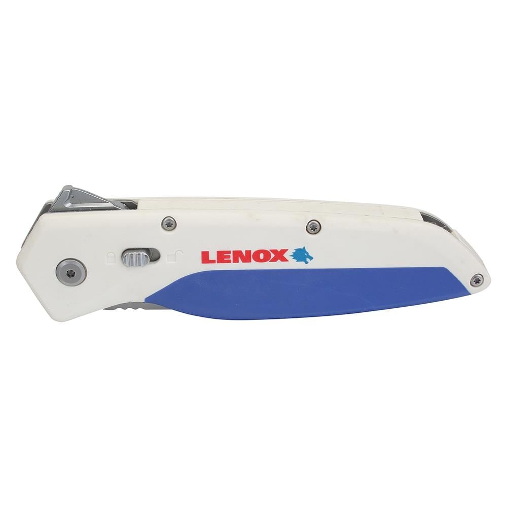 LENOX 3.625-in Stainless Steel Partial Serration Spring-Assist Pocket Knife