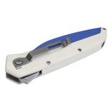 LENOX 3.625-in Stainless Steel Partial Serration Spring-Assist Pocket Knife