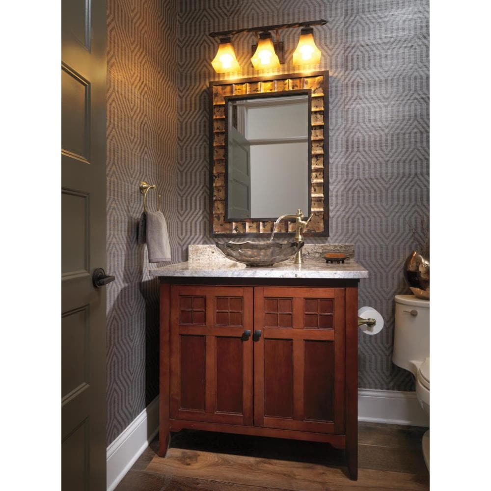 Delta Cassidy 30-in Champagne Bronze Wall Mount Single Towel Bar