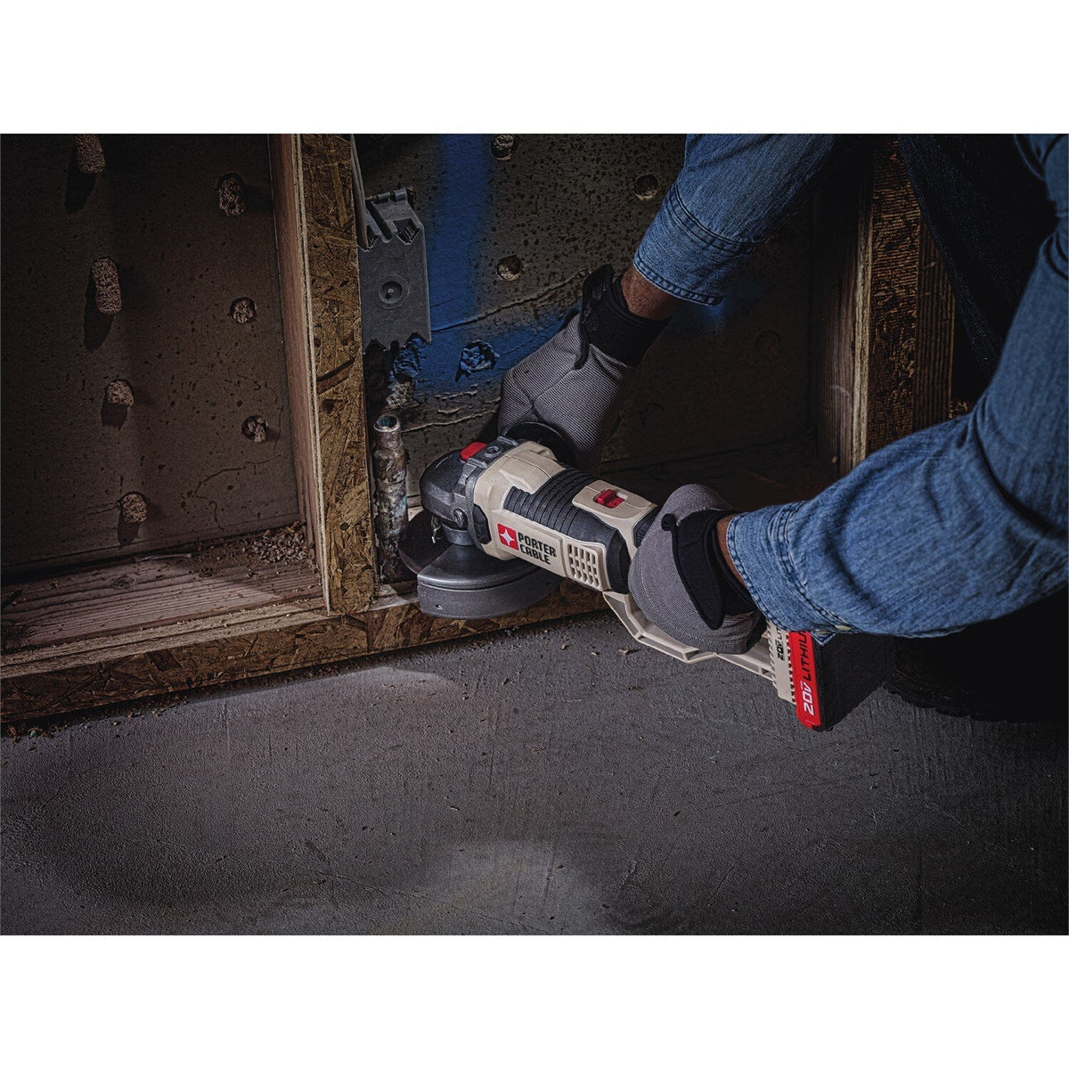 PORTER-CABLE 4.5-in 20-Volt Max Trigger Switch Cordless Angle Grinder