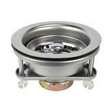 Keeney 3.5-in Chrome Stainless Steel Rust-Resistant Sink Strainer with Lock Mount & Basket (Model K5416)