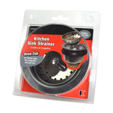 Keeney 3.5-in Stainless Steel Rust-Resistant Kitchen Sink Strainer Basket, Deep Cup (Model K5412)