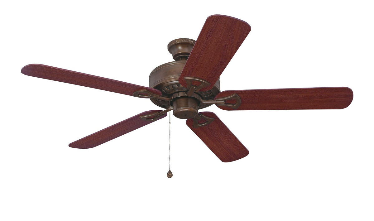 Harbor Breeze Classic 52-in Antique Bronze Indoor Ceiling Fan (5-Blade)
