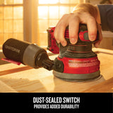 CRAFTSMAN V20 20-Volt Cordless Random Orbital Sander, 5-Inch (Tool Only)