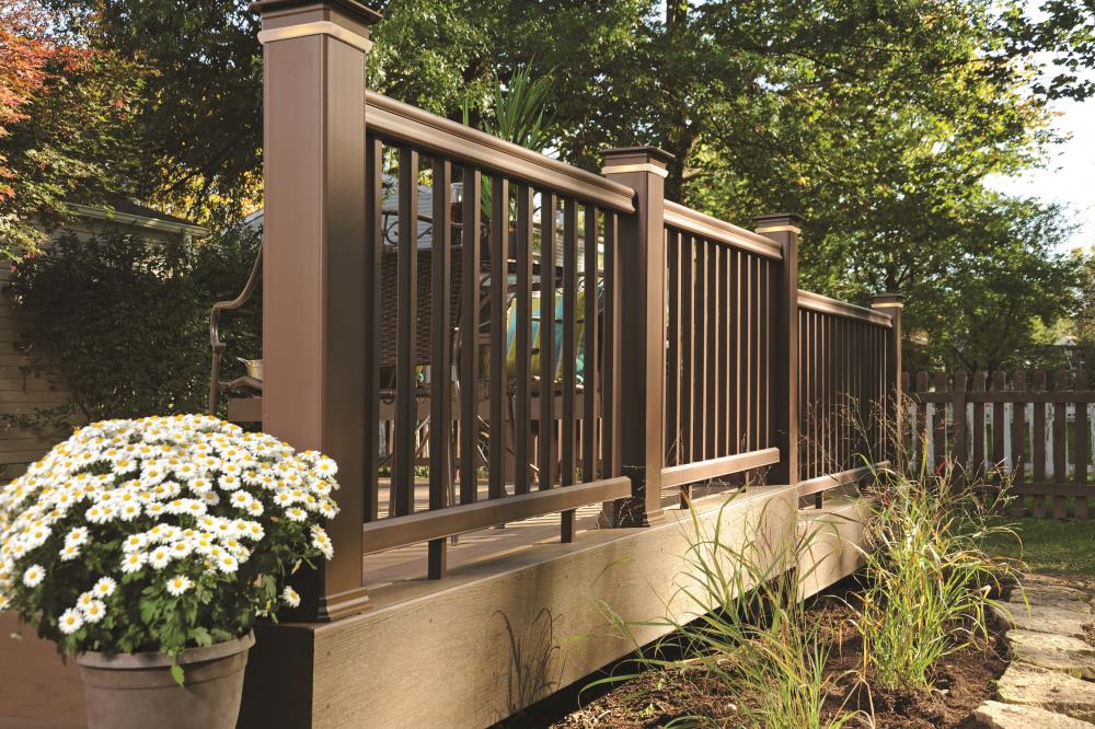 TimberTech 4-in x 4-in Kona Composite Deck Post Cap