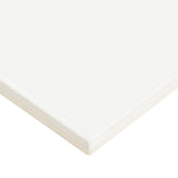 American Olean Profiles 100-Pack Ice White Gloss 3-in x 6-in Glossy Ceramic Subway Wall Tile