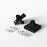 Deckorators 2-in x 2-in Rapid Rail Matte Black Aluminum Angle Adapter (2-Pack)