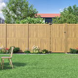 Freedom Hampton 8-ft H x 6-ft W Woodgrain Cypress Privacy Vinyl Flat-top Fence Panel (Unassembled)
