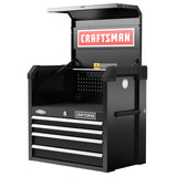 CRAFTSMAN 2000 Series 26.68-in W x 24.7-in H x 16.32-in D 4-Drawer Steel Tool Chest (Black)