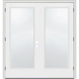 JELD-WEN 72-in x 80-in Steel French, Right-hand inswing – product-only view