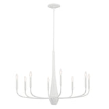 Kichler Deela 8-Light White Modern/Contemporary Chandelier