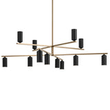 Kichler Gala 12-Light Gold Modern/Contemporary Led Chandelier